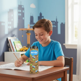 Personalized Construction Vehicles & Workers  Thermosbecher