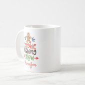Personalized Cookie Baking Crew Kaffeetasse (Vorderseite Links)