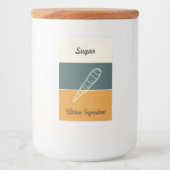 Personalized Cookie & Cereal Labels Freshness Lebensmitteletikett (Vorderseite)