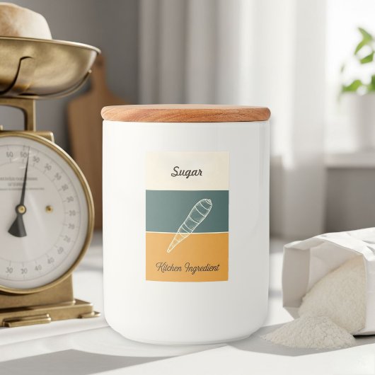 Personalized Cookie & Cereal Labels Freshness Lebensmitteletikett