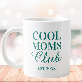 Personalized Cool Mom Club Quote Mothers Day Jumbo-Tasse