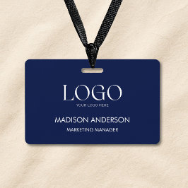 Personalized Corporate Business Logo Modern ID Ausweis