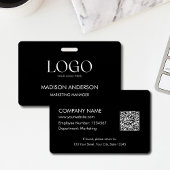 Personalized Corporate Business Logo Modern ID Ausweis