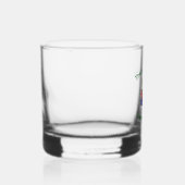 Personalized Costa Rican Irish American Shamrock Whiskyglas (Rechts)