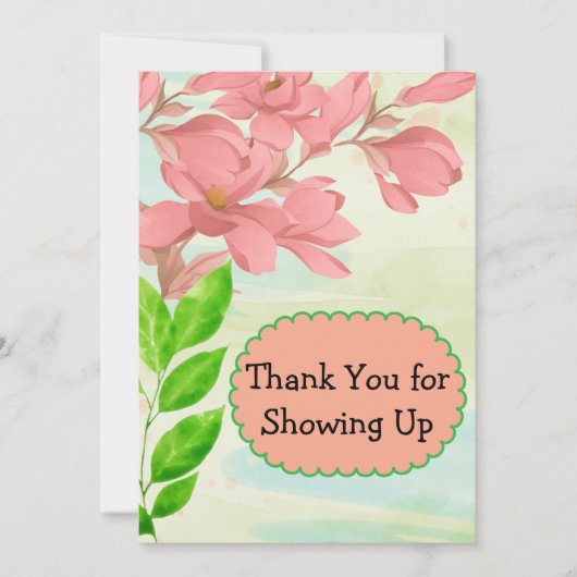 Personalized Counseling Appreciation Note – Custom Dankeskarte (Vorderseite)