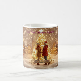 Personalized Couple Christmas Mug – Romantic Custo Kaffeetasse