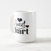 Personalized Couple Gift Wedding Anniversary mug Kaffeetasse (Vorderseite Links)