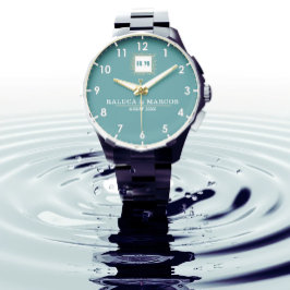 Personalized couple name anniversary gift armbanduhr