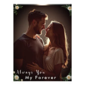 ✅Personalized Couple Photo |Custom Engagement Gift Fotodruck (Vorne)