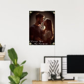 ✅Personalized Couple Photo |Custom Engagement Gift Poster (Heimbüro)