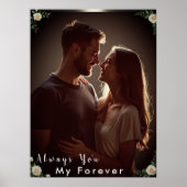 ✅Personalized Couple Photo |Custom Engagement Gift Poster (Vorne)