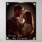 ✅Personalized Couple Photo |Custom Engagement Gift Poster (Vorne)