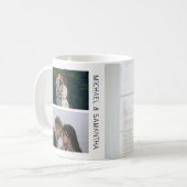 Personalized Couples Photo Gift Kaffeetasse (Vorderseite Links)