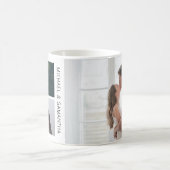 Personalized Couples Photo Gift Kaffeetasse (Mittel)