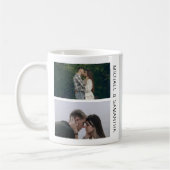 Personalized Couples Photo Gift Kaffeetasse (Links)