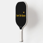 Personalized Court Side Queen Pickleball Mom Gift Pickleball Schläger (Links)