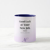 Personalized Coworker Farewell Mug – Custom Name Tasse (Zentrum)