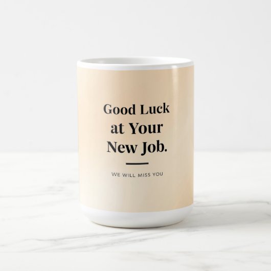 Personalized Coworker Farewell Mug – Custom Name Verwandlungstasse (Zentrum)