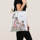 Personalized Cozy Friend Gift Cute Relaxing Care Tasche (Von Nahem)