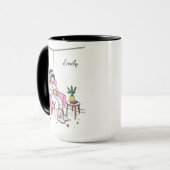 Personalized Cozy Friend Gift Cute Relaxing Self Tasse (Vorderseite Links)