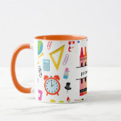 Personalized Crayon Back To School Tasse (Links)