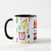 Personalized Crayon Back To School Tasse (Links)