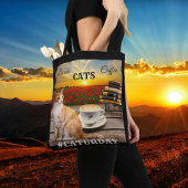 Personalized Crazy Cat Lady Tote Bag Tasche