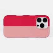 Personalized Crimson iPhone Case with Custom Hülle (Rückseite (Horizontal))