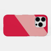 Personalized Crimson iPhone Case with Custom Hülle (Rückseite (Horizontal))