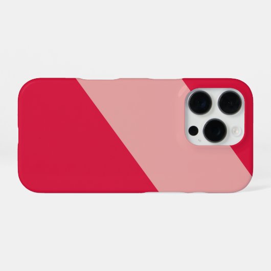 Personalized Crimson iPhone Case with Custom Hülle (Rückseite (Horizontal))