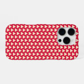 Personalized Crimson iPhone Case with Custom Hülle (Rückseite (Horizontal))