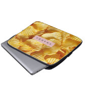 Personalized Crispy Potato Chip Design Laptopschutzhülle (Vorne Knopf)