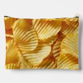 Personalized Crispy Potato Chip Design Zubehörtasche (Rückseite)