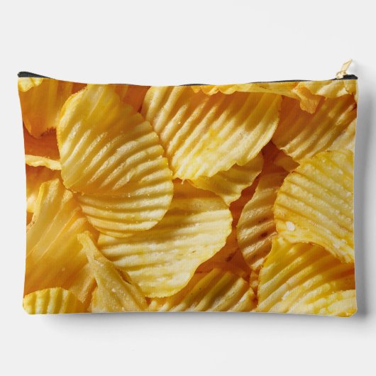 Personalized Crispy Potato Chip Design Zubehörtasche (Rückseite)
