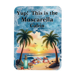 Personalized Cruise Cabin Door Magnet