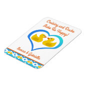 Personalized Cruising Ducks Cabin Door Magnet (Linke Seite)