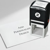 Personalized Custom 1.5" x 1.5 Permastempel