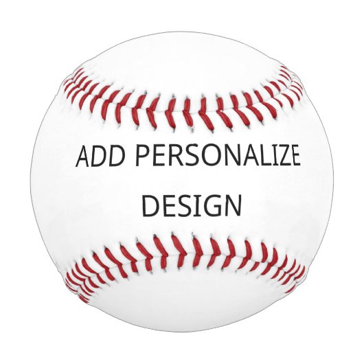 Personalized Custom Baseball –Add Your Design Here (Rückseite)