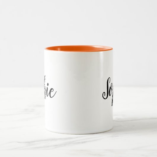 Personalized custom customized gifts zweifarbige tasse (Mittel)
