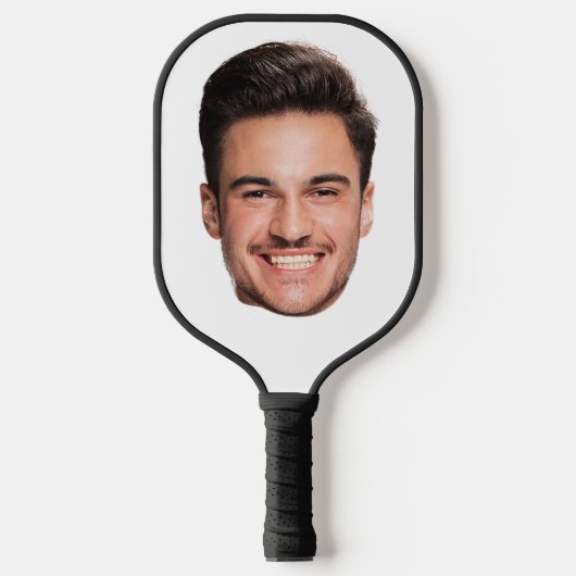 Personalized Custom Face Dad Pickleball Schläger (Vorderseite)