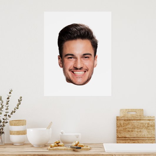 Personalized Custom Face Dad Poster (Küche)