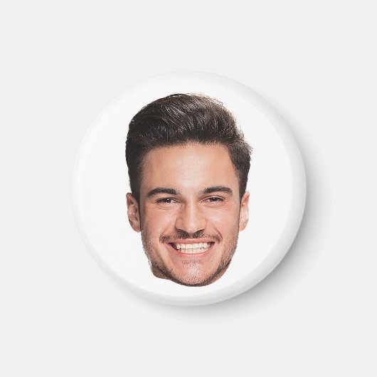 Personalized Custom Face Magnet (Vorne)