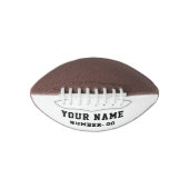 Personalized Custom Football –Add Your Text Here (Vorderseite)