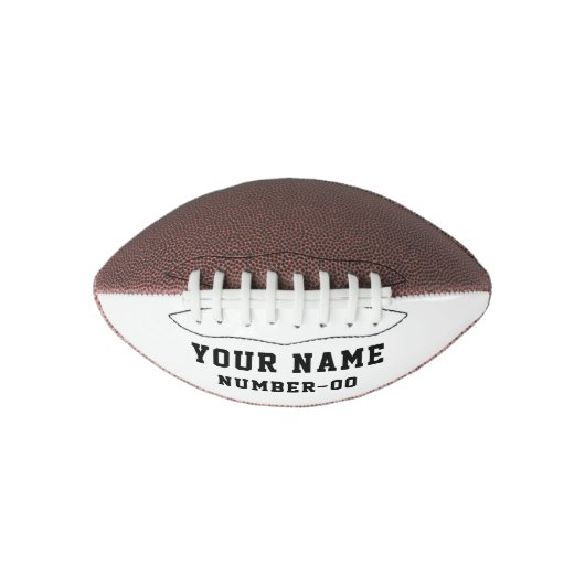 Personalized Custom Football –Add Your Text Here (Vorderseite)