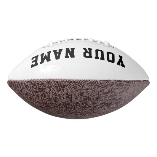 Personalized Custom Football –Add Your Text Here (Gedreht 90)