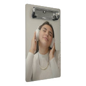  Personalized Custom Full Photo Mini Klemmbrett (Schrägansicht)