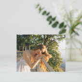 Personalized Custom Image Postcard for Unique Mess Postkarte (Stehend Vorderseite)
