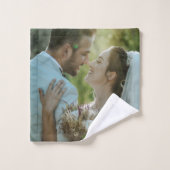 Personalized Custom Image Soft Wash Cloth Twl Gift Waschlappen (Waschlappen)