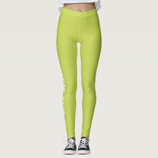 Personalized Custom Leggings for Women (Vorderseite)