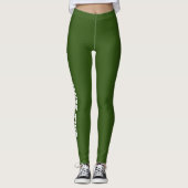 Personalized Custom Leggings for Women (Vorderseite)